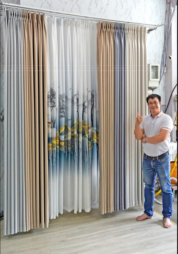 Rèm Vải Một Lớp và Hai Lớp